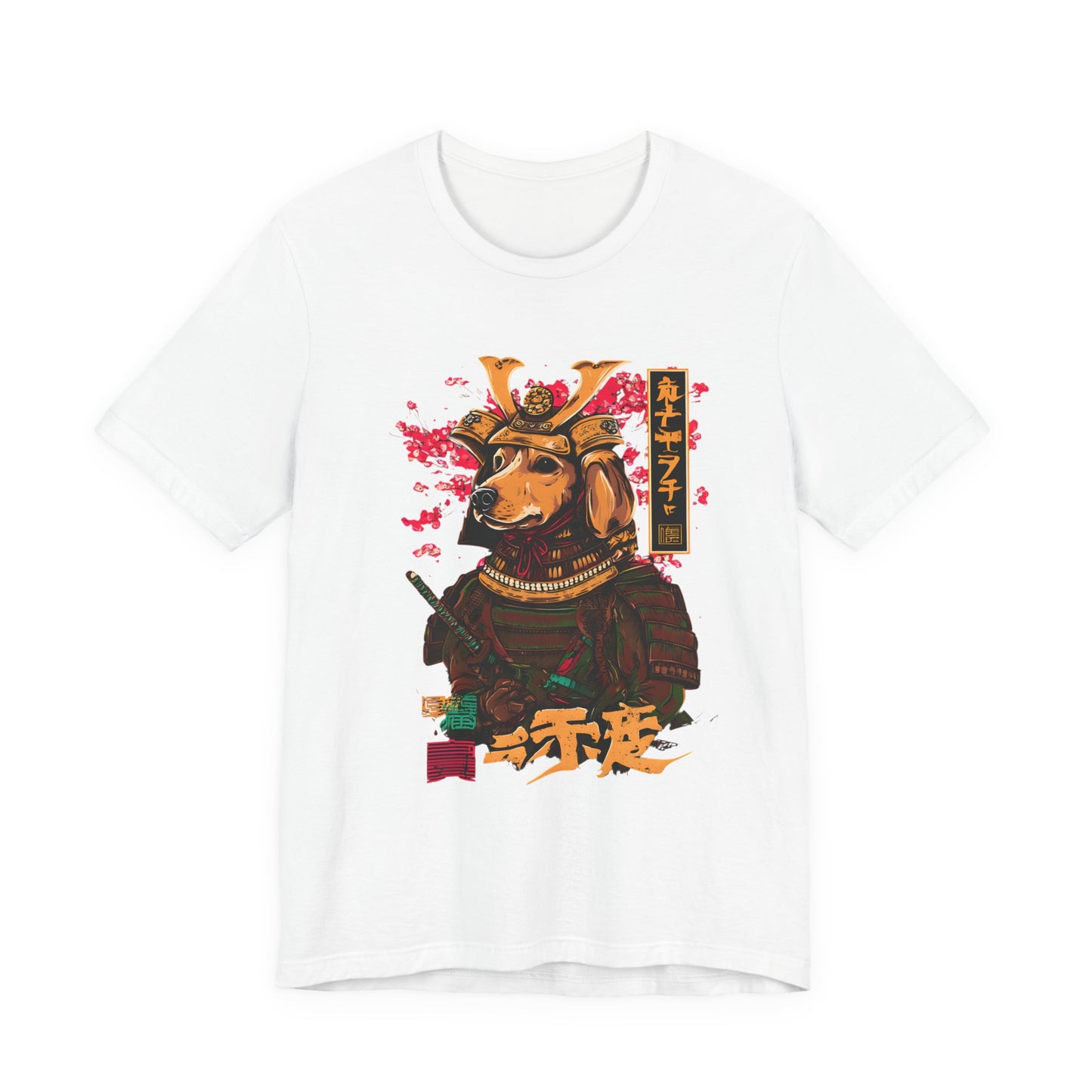 Samurai Dachshund Shirt — Japanese Wiener Dog Graphic pet Tee | Dachshund Gift