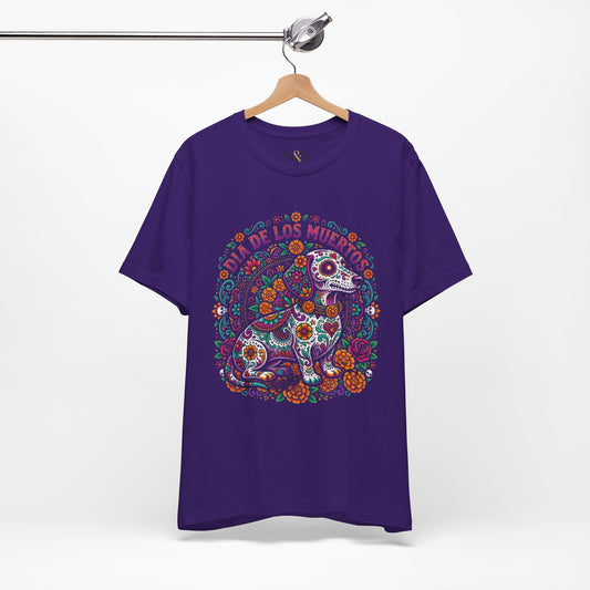 Dia De Los Muertos Dachshund Shirt — Sugar Skull Wiener Pet Dog Tee | Dachshund Gift For Her