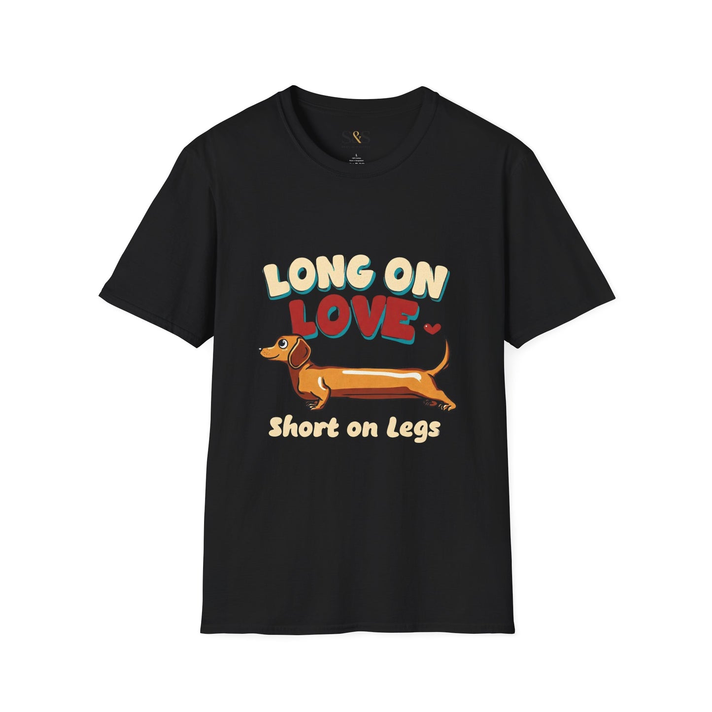 Long on love Short on Legs — Funny Dachshund pet Shirt | Wiener Dog  Gift