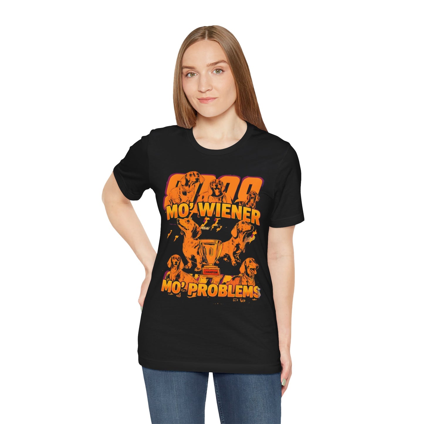 Mo Wiener Mo Problem — Funny Dachshund pet Tee | Wiener Dog Lover Gift