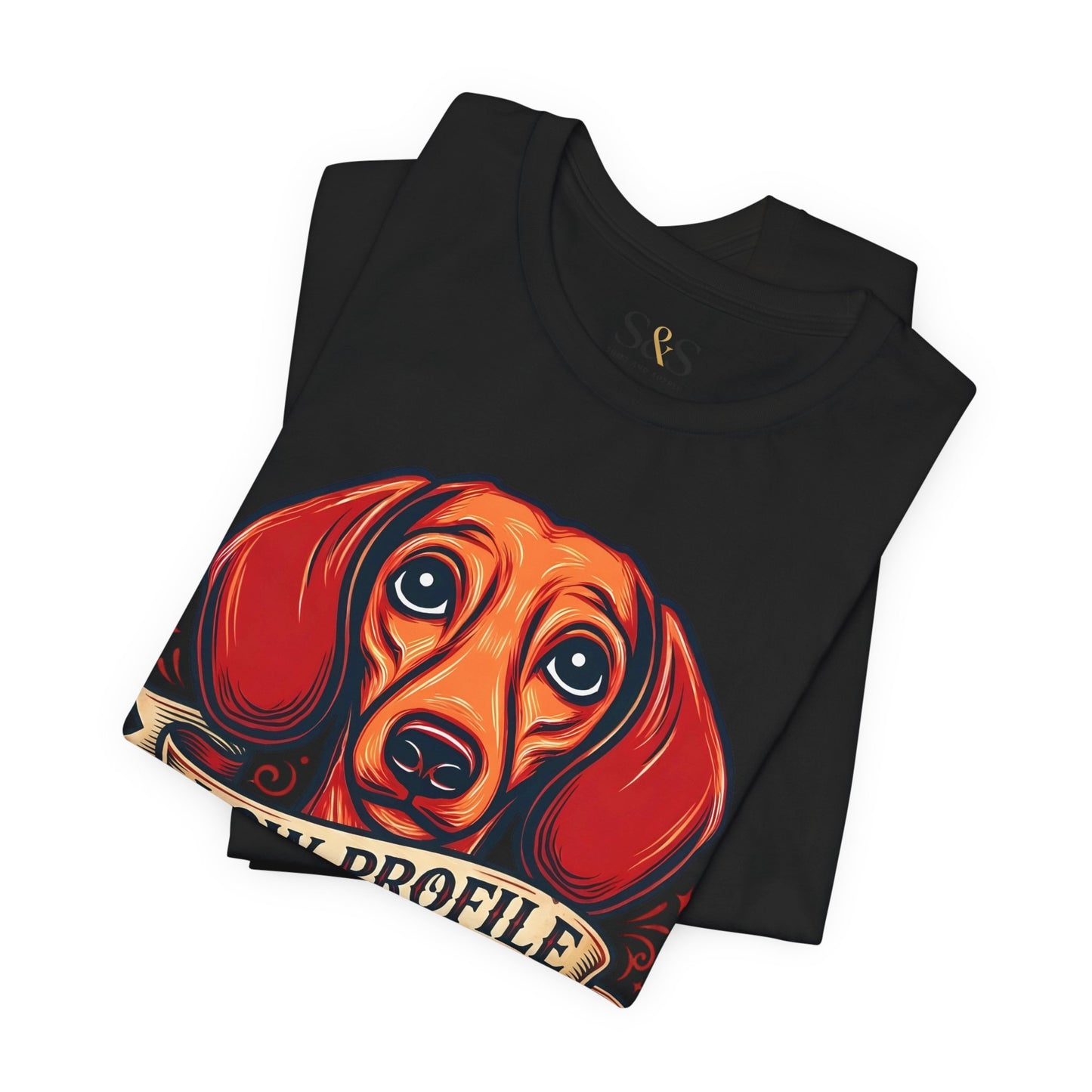 Low Profile Dachshund Shirt — Retro Wiener Dog pet Tee | Funny Dachshund Gift For Her