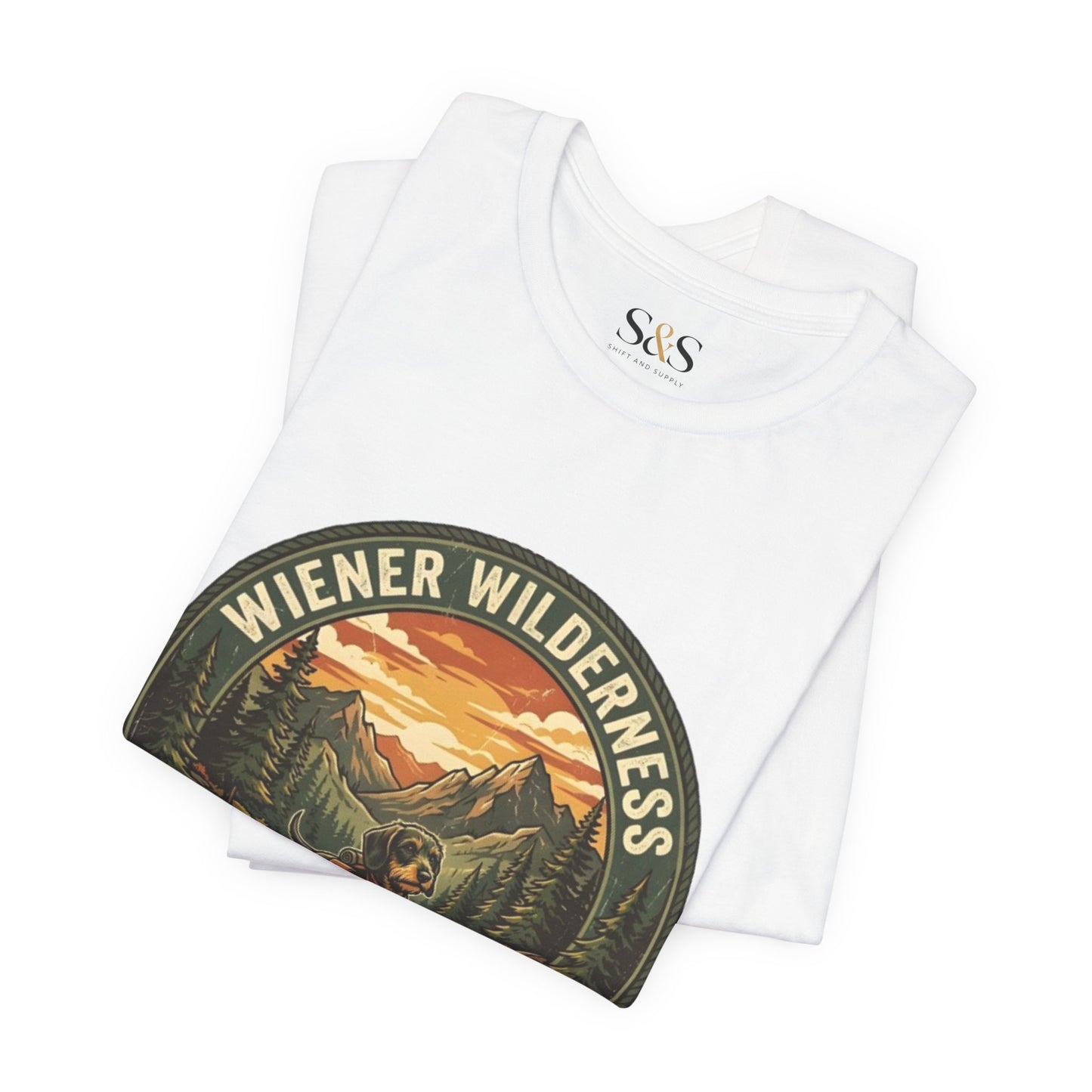 Wiener Wilderness — Short leg, Long adventure | Dachshund Lover | Wiener Pet Tee