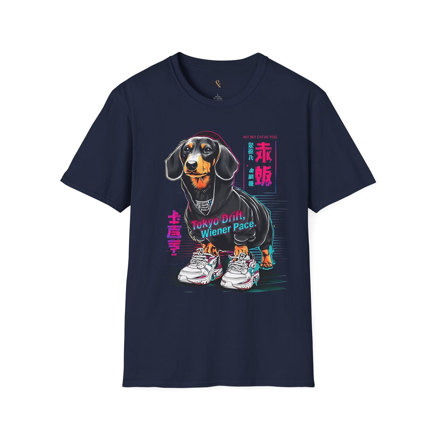 Tokyo Drift Wiener Pace Dachshund T-Shirt — Funny Japanese Wiener Dog Gift
