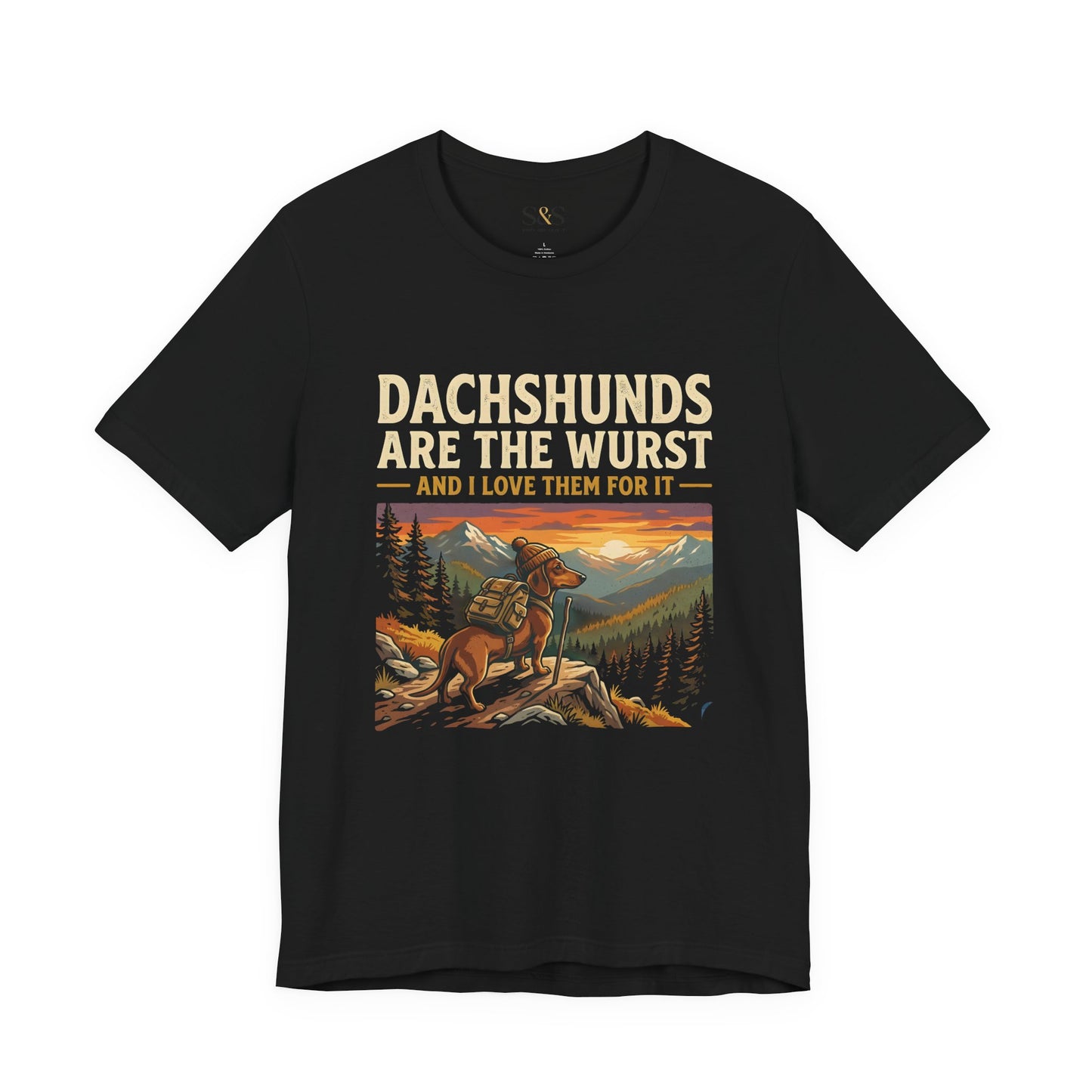 Dachshunds Are the Wurst Tee — Funny Dachshund pet Lover T-Shirt