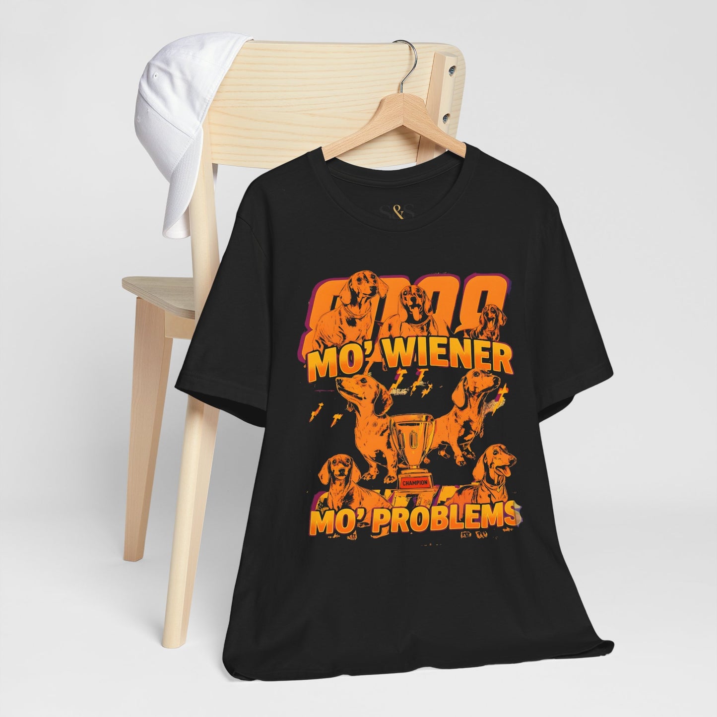 Mo Wiener Mo Problem — Funny Dachshund pet Tee | Wiener Dog Lover Gift