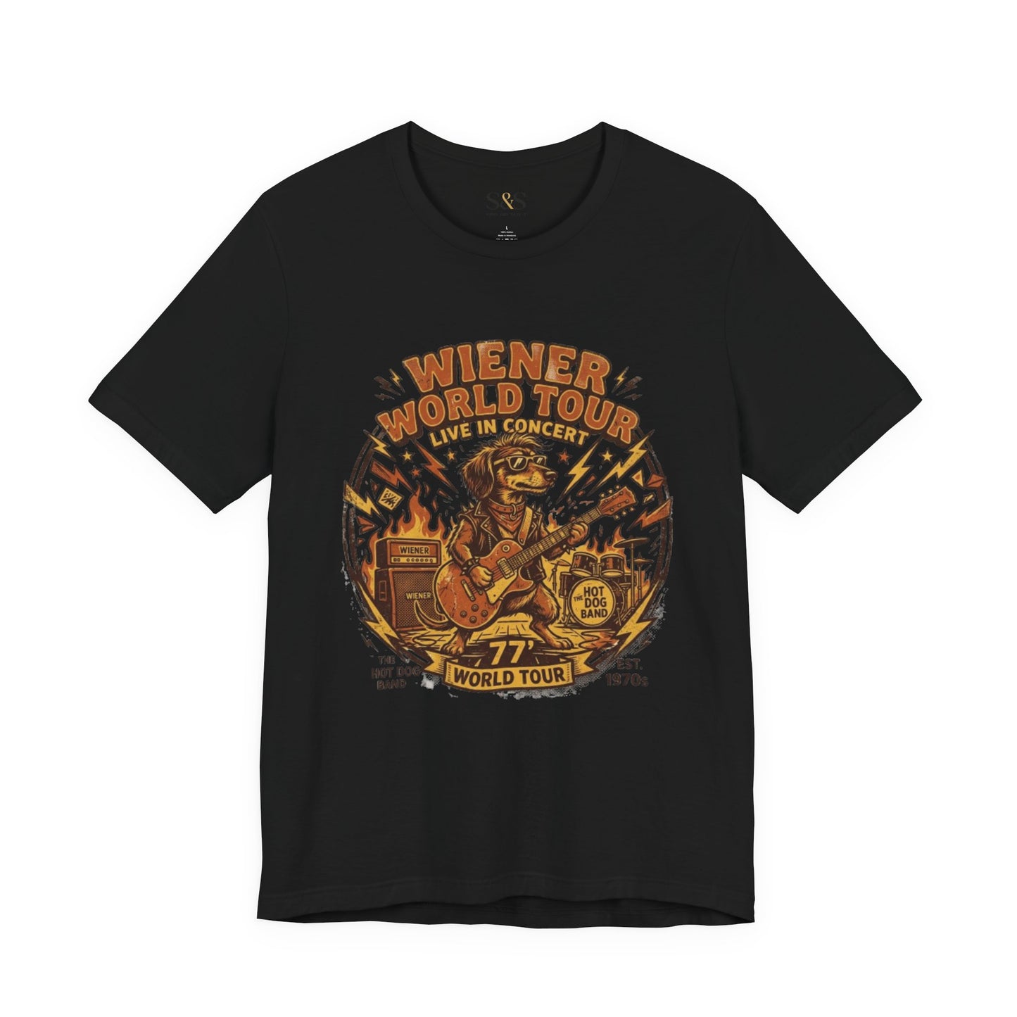 Wiener world Tour  -Pet tee | Dachshund Gift