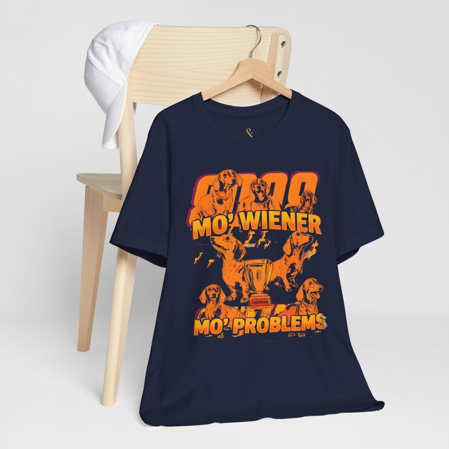 Mo Wiener Mo Problem — Funny Dachshund pet Tee | Wiener Dog Lover Gift