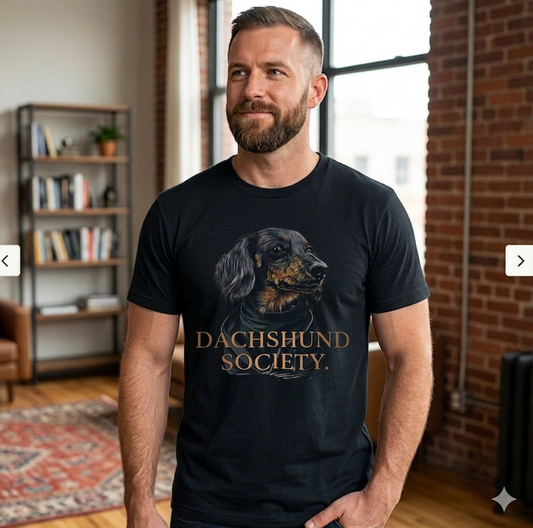 Dachshund Society T-Shirt – Dachshund Pet Lover Tee