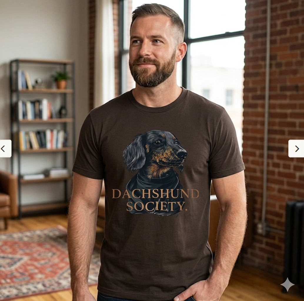 Dachshund Society T-Shirt – Dachshund Pet Lover Tee