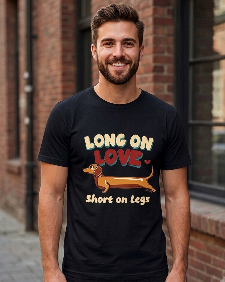 Long on love Short on Legs — Funny Dachshund pet Shirt | Wiener Dog  Gift