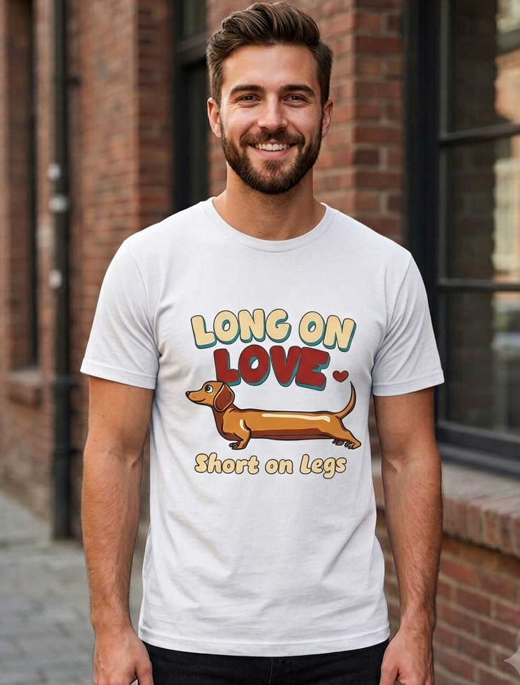 Long on love Short on Legs — Funny Dachshund pet Shirt | Wiener Dog  Gift