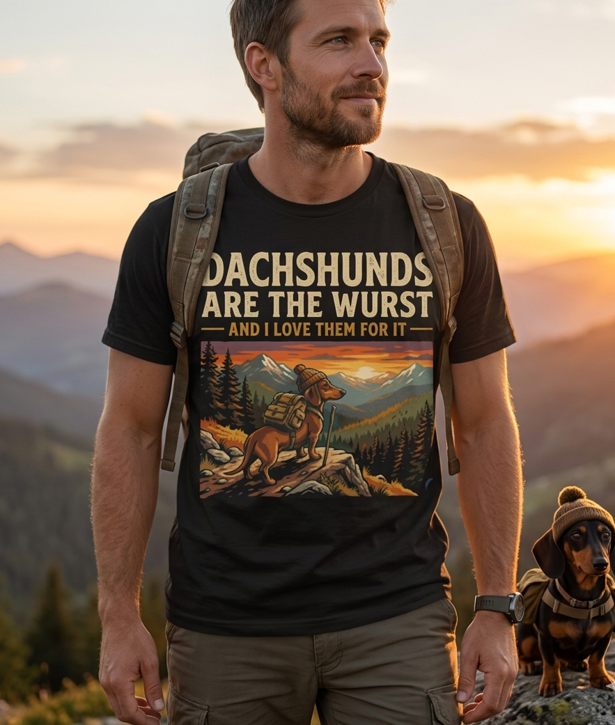 Dachshunds Are the Wurst Tee — Funny Dachshund pet Lover T-Shirt