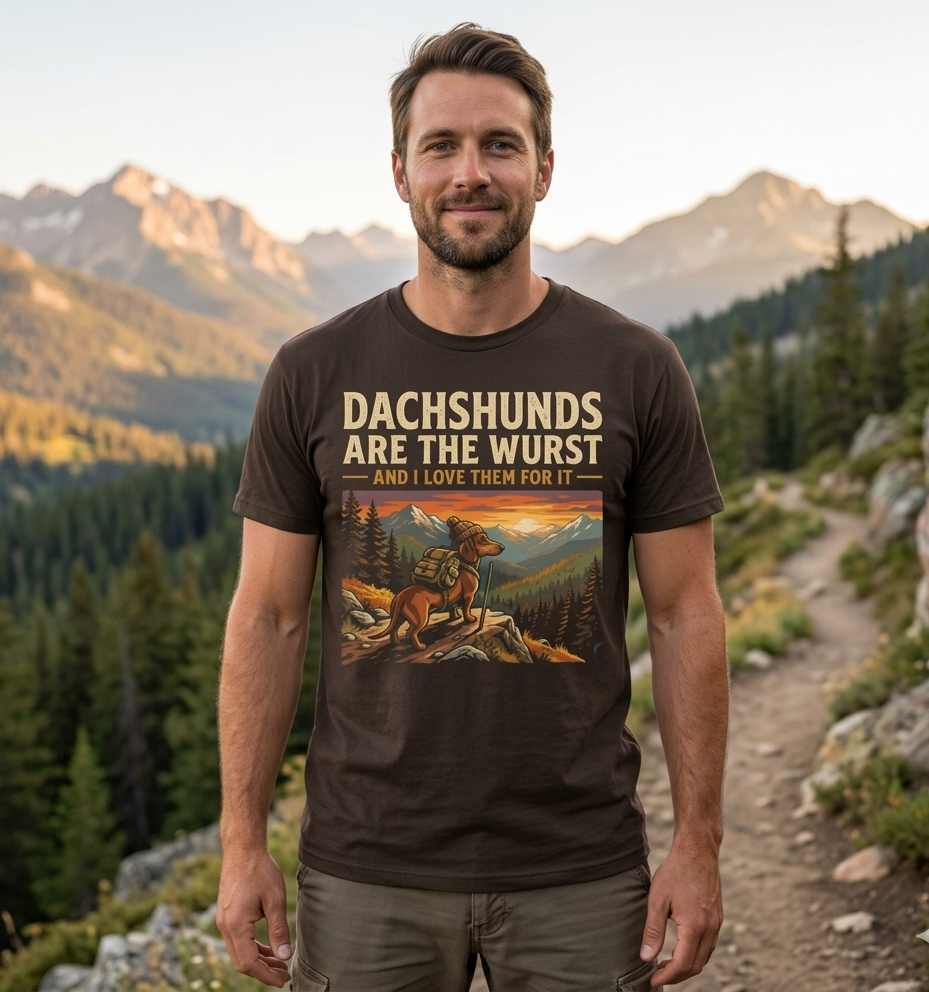Dachshunds Are the Wurst Tee — Funny Dachshund pet Lover T-Shirt