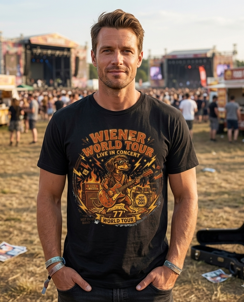 Wiener world Tour  -Pet tee | Dachshund Gift