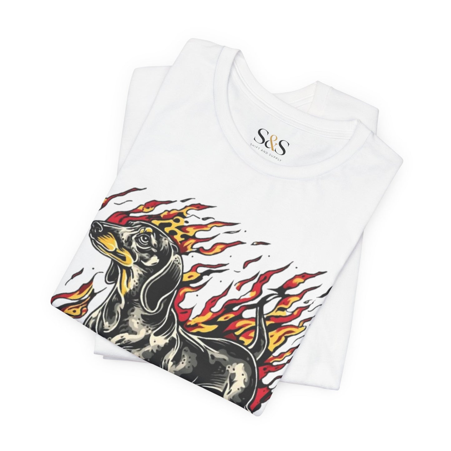 Wiener From Hell — Edgy Dachshund Graphic pet Shirt | Funny Wiener Dog Gift
