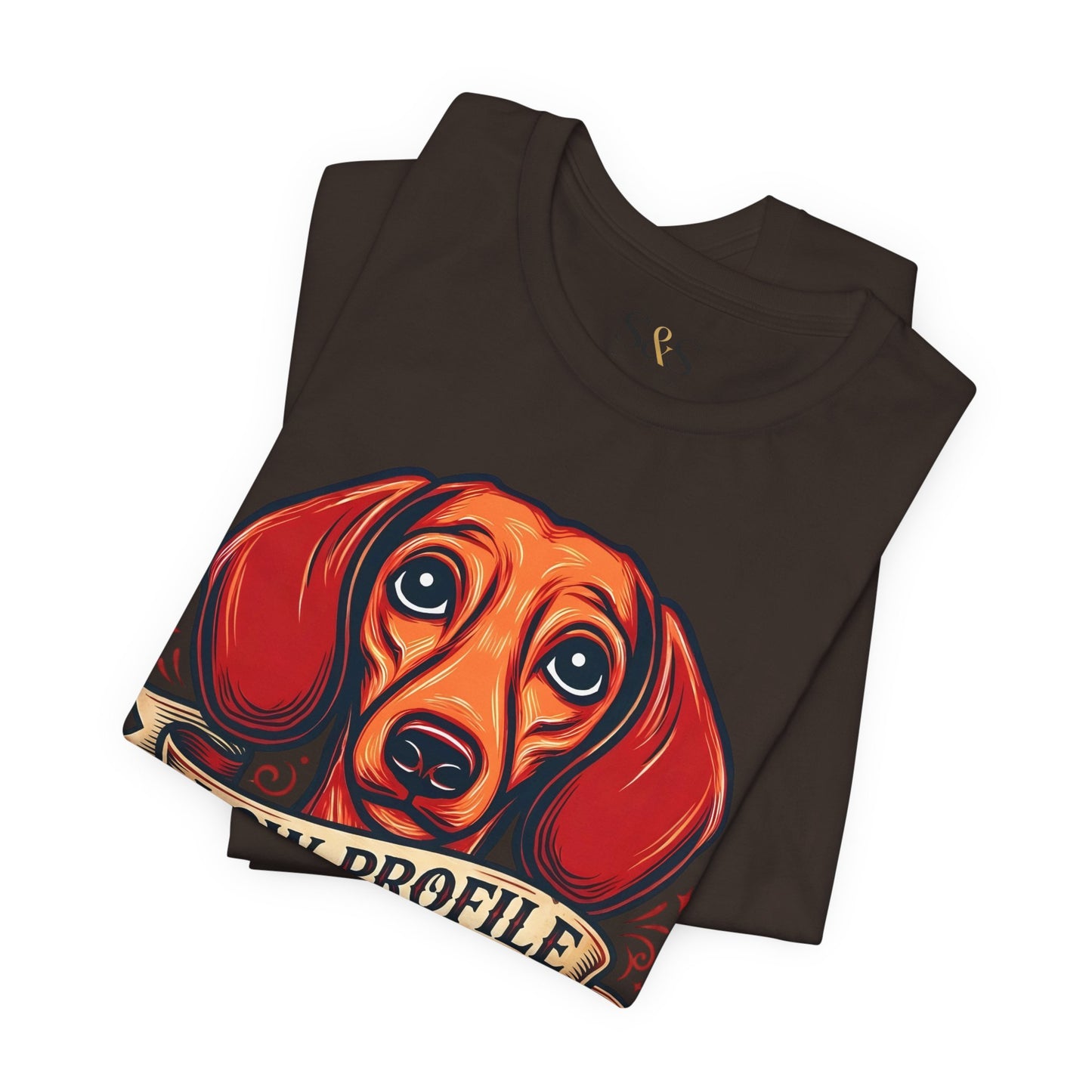 Low Profile Dachshund Shirt — Retro Wiener Dog pet Tee | Funny Dachshund Gift For Her