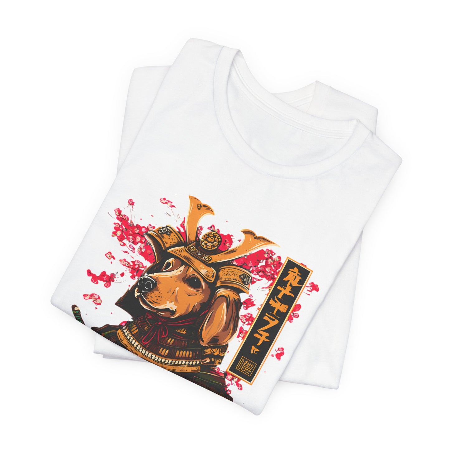 Samurai Dachshund Shirt — Japanese Wiener Dog Graphic pet Tee | Dachshund Gift